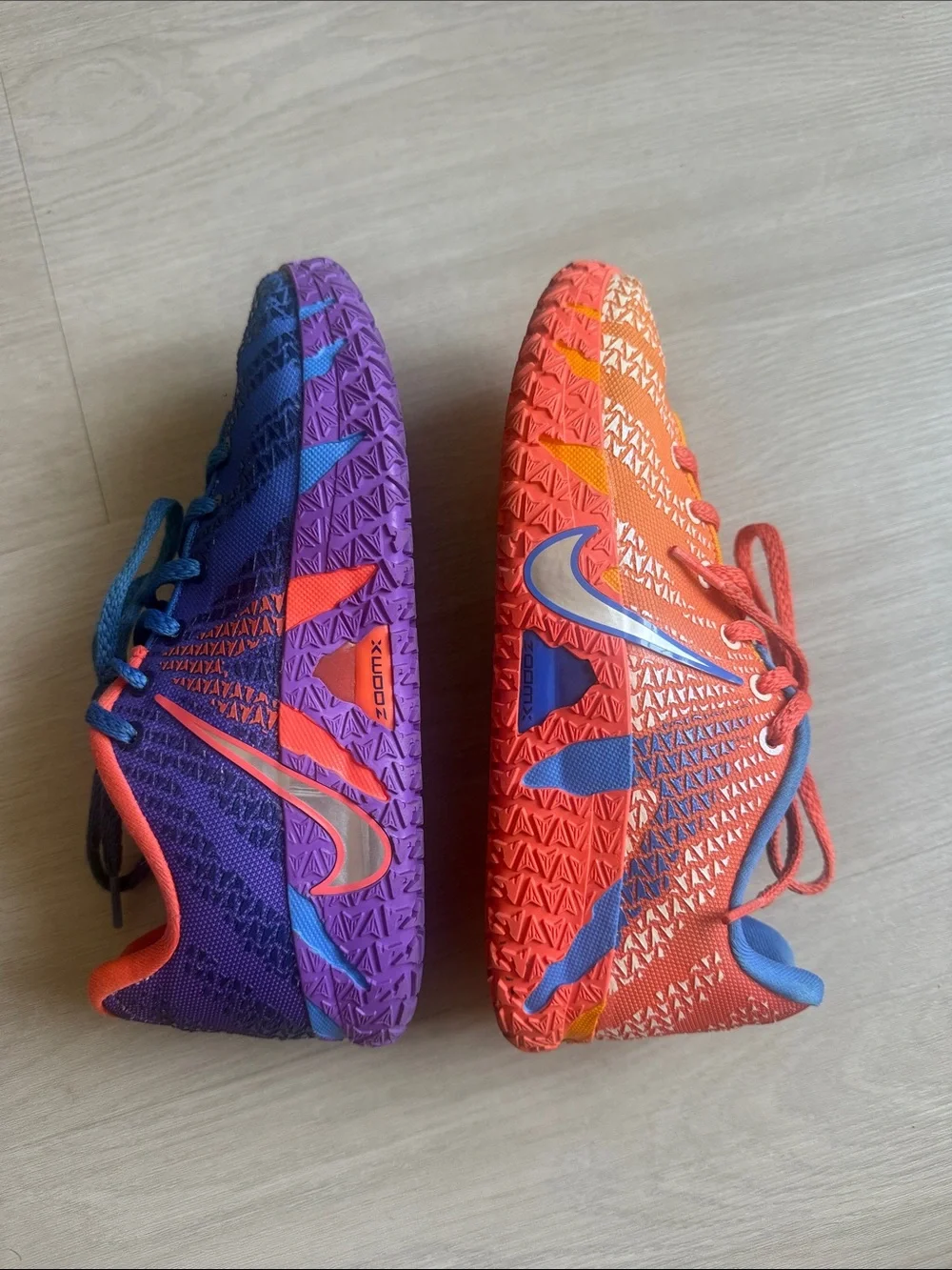 Nike Ja 3 KC Boys basketball Shoes - Blue & Orange
